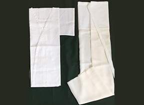 ③肌着④裾除け